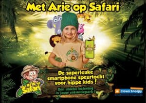 Met Arie op Safari; smartphone speurtocht