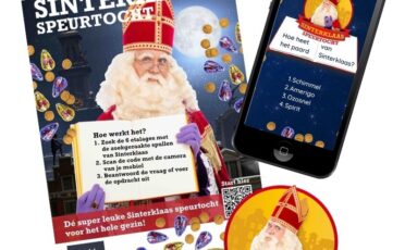 Sinterklaas etalage speurtocht
