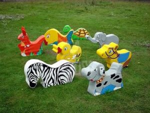 Kinderplezier op het Softplayterras.