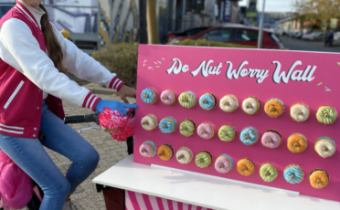 Hostess met bakfiets