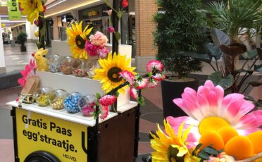Hostess met bakfiets